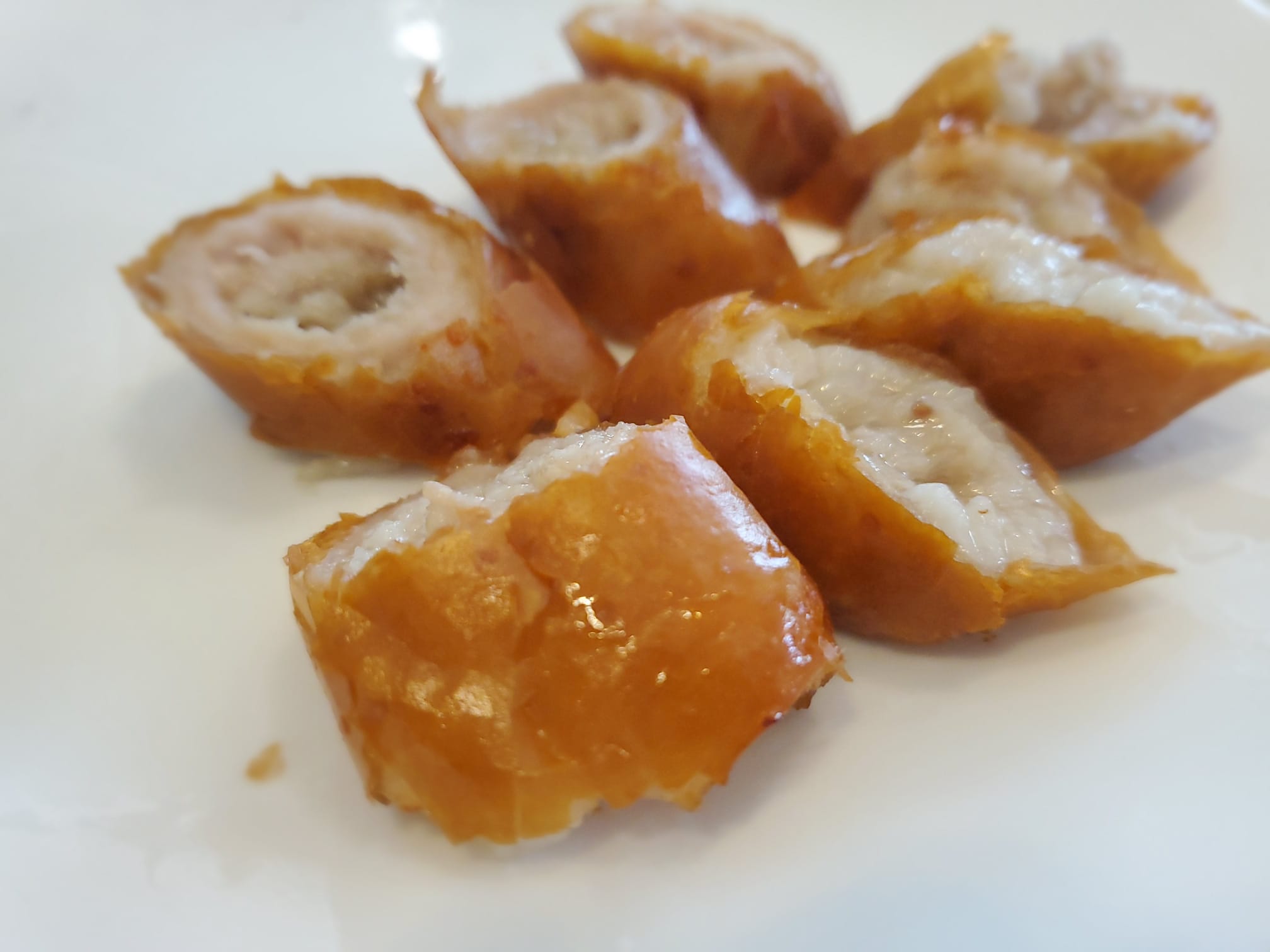 脆皮炸大腸 (3pcs, 每條約9-11吋長) 不加味精