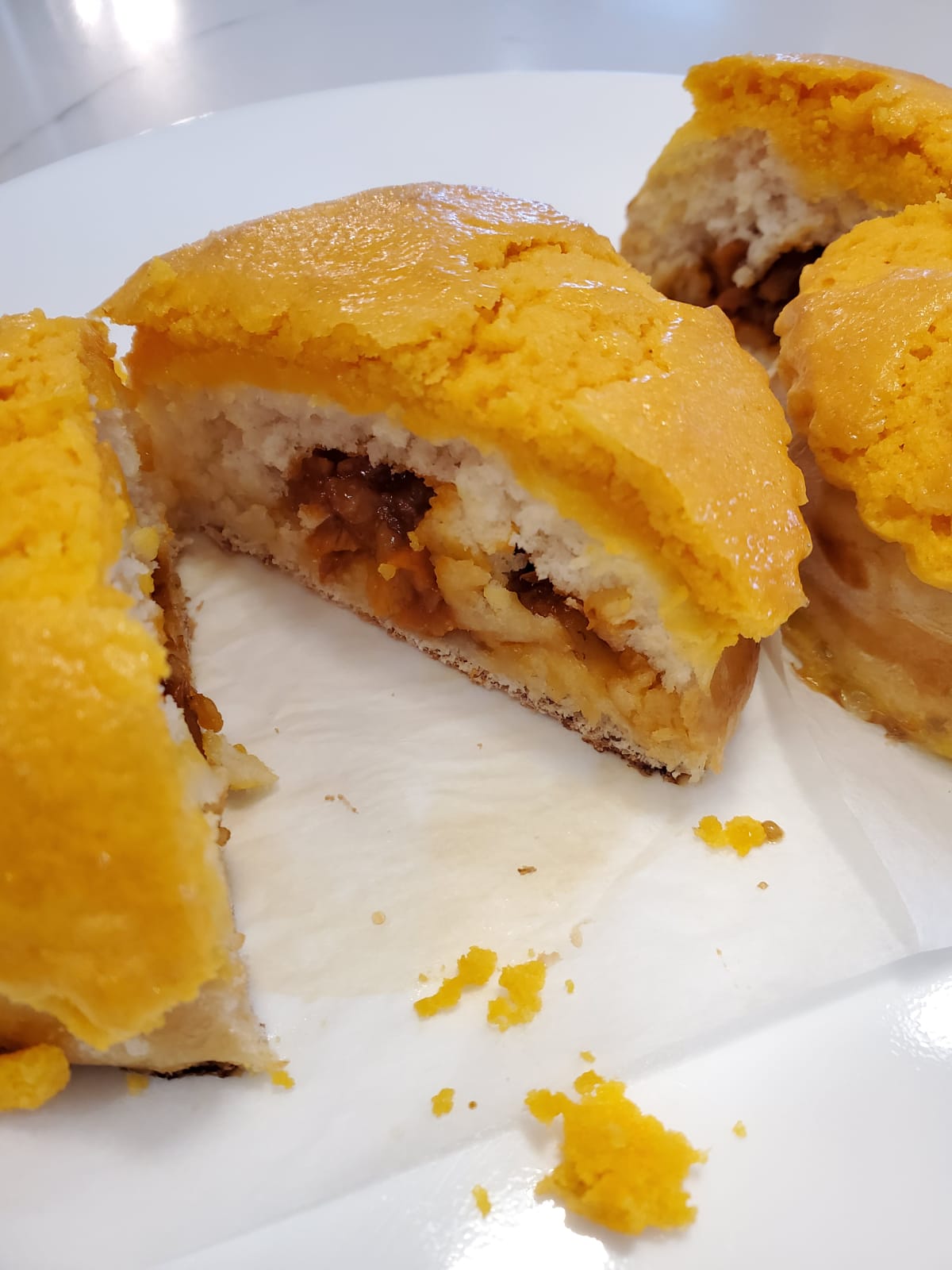 港點煮菠蘿叉燒包 (8pcs)