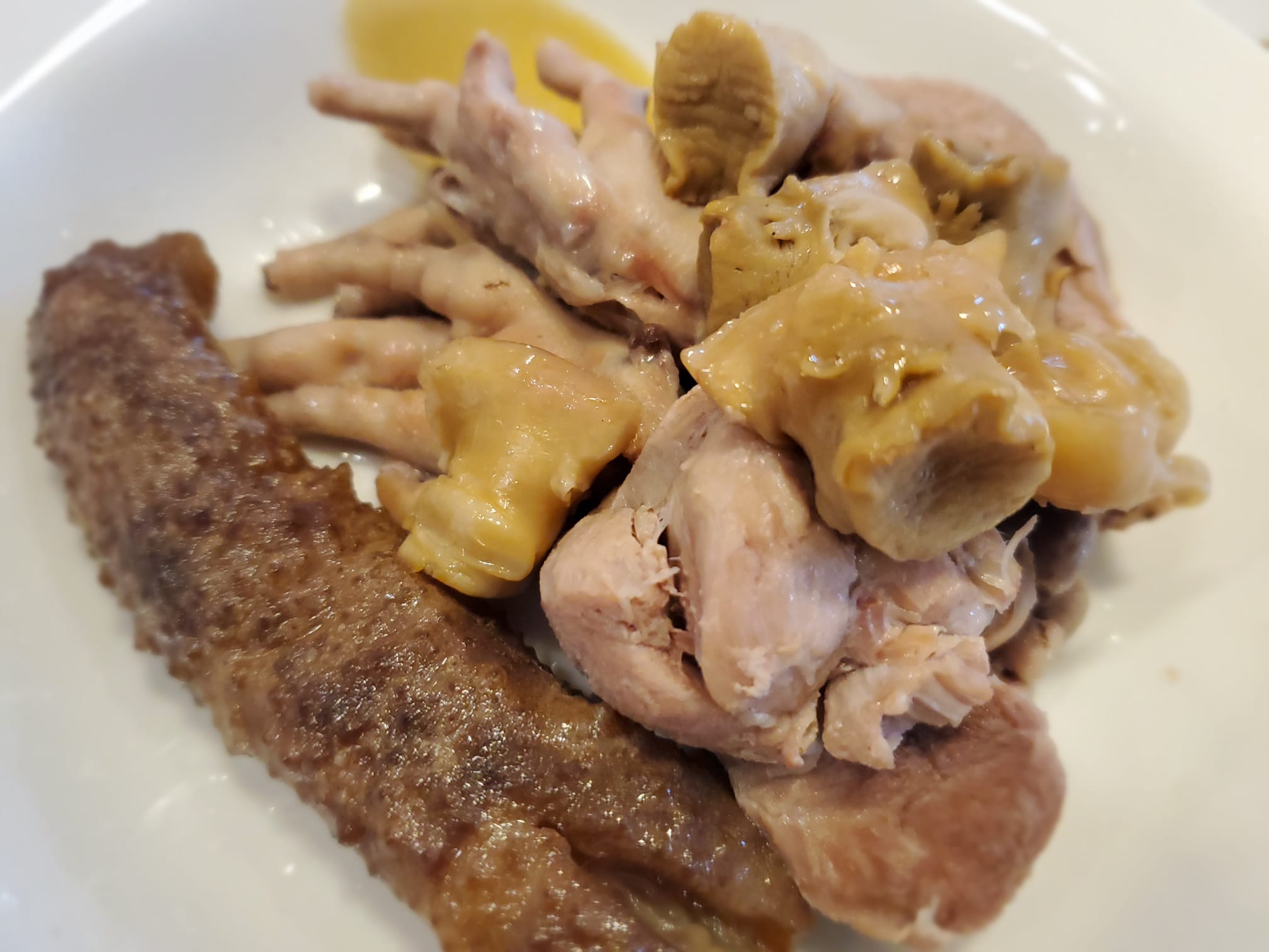 Sea cucumber, Dried scallop with Conch Soup (No added Salt or MSG)