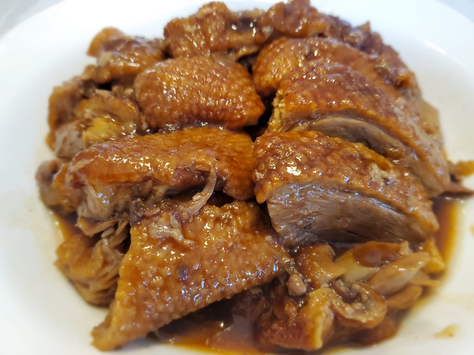 Braised Duck with Pickled Plum Sauce(No added MSG)