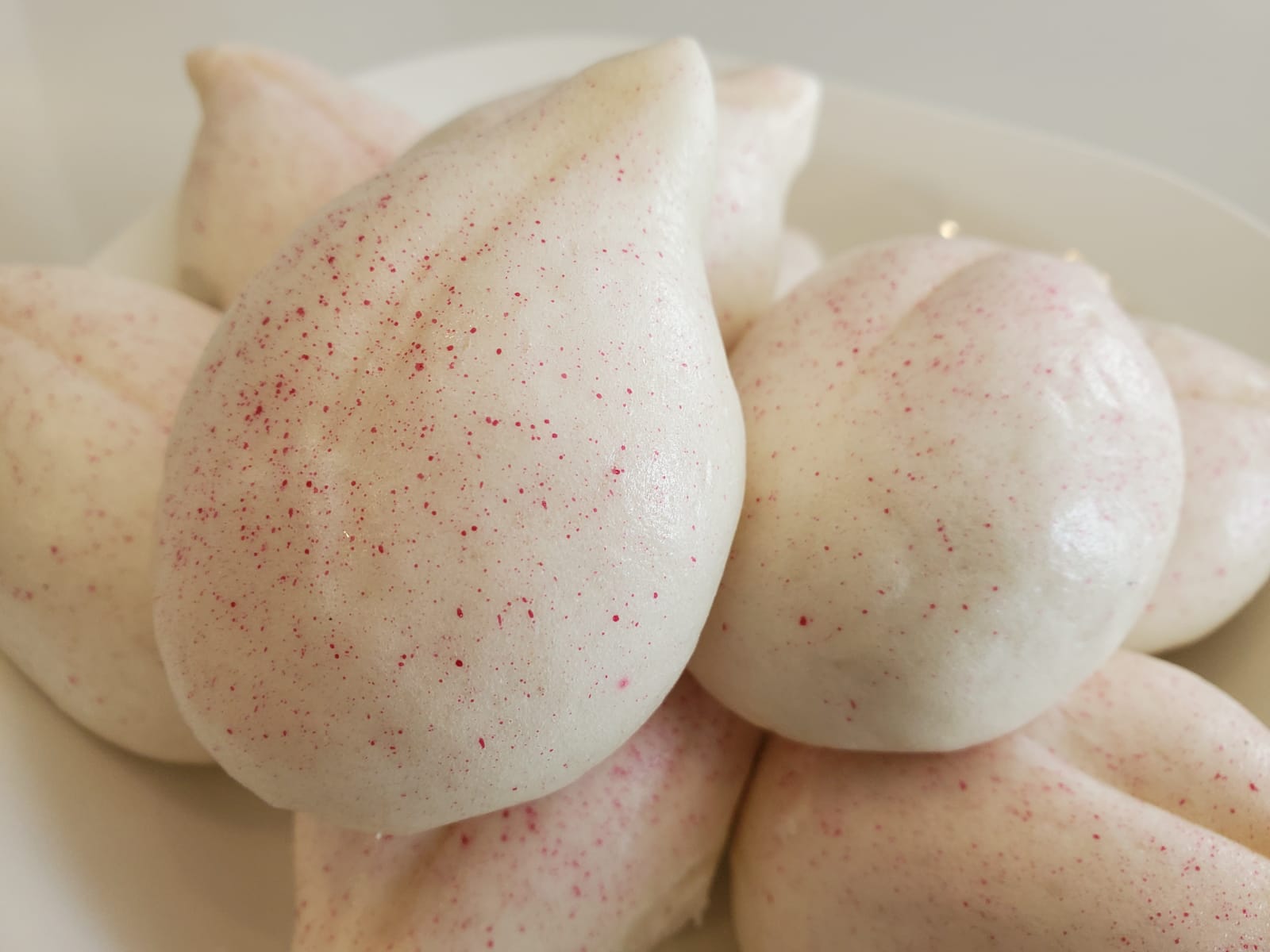 Birthday Buns with Lotus Seed Paste Filling (6pcs）