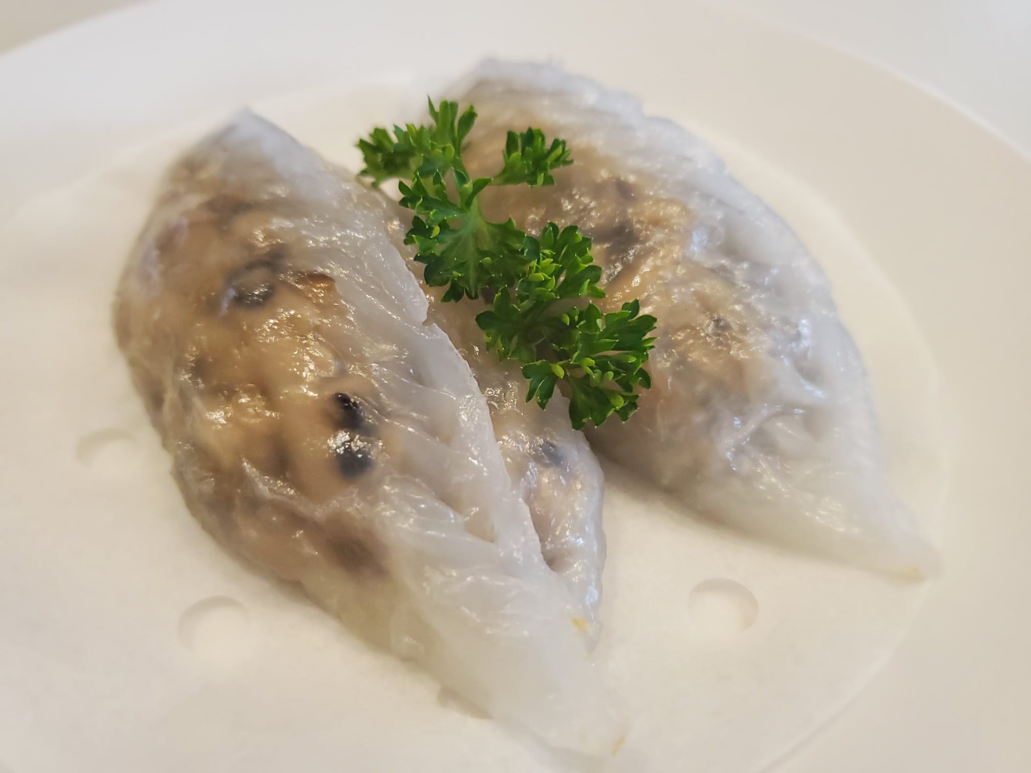 Crystal Black Truffle Mushroom Dumplings (9pcs)